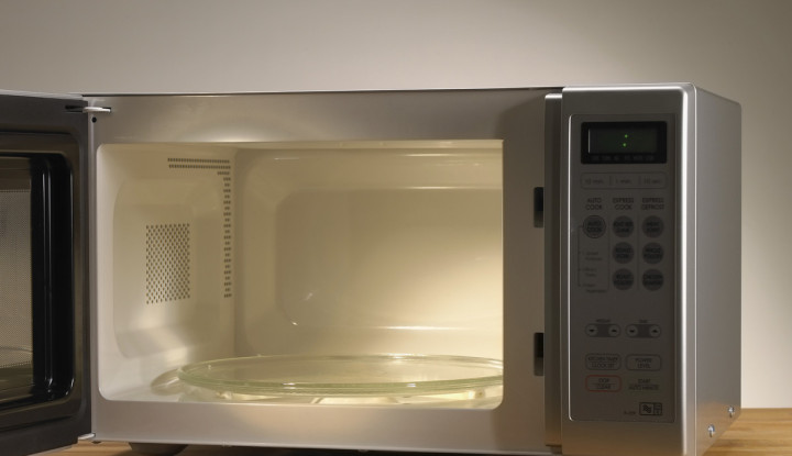 угли в микроволновке