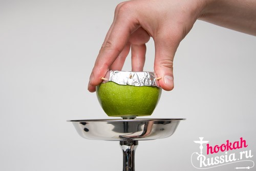 Приготовление яблочного табака для кальяна