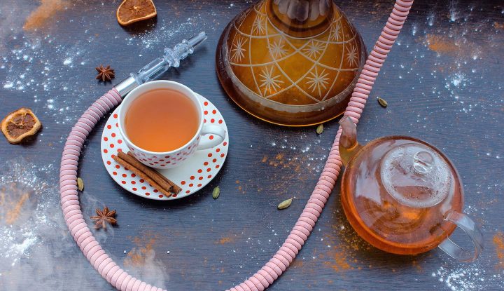 Стеклянный мундштук для кальяна