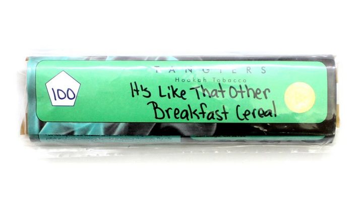 ТАБАК TANGIERS BIRQUQ ITS LIKE THAT ONE BREAKFAST CEREAL